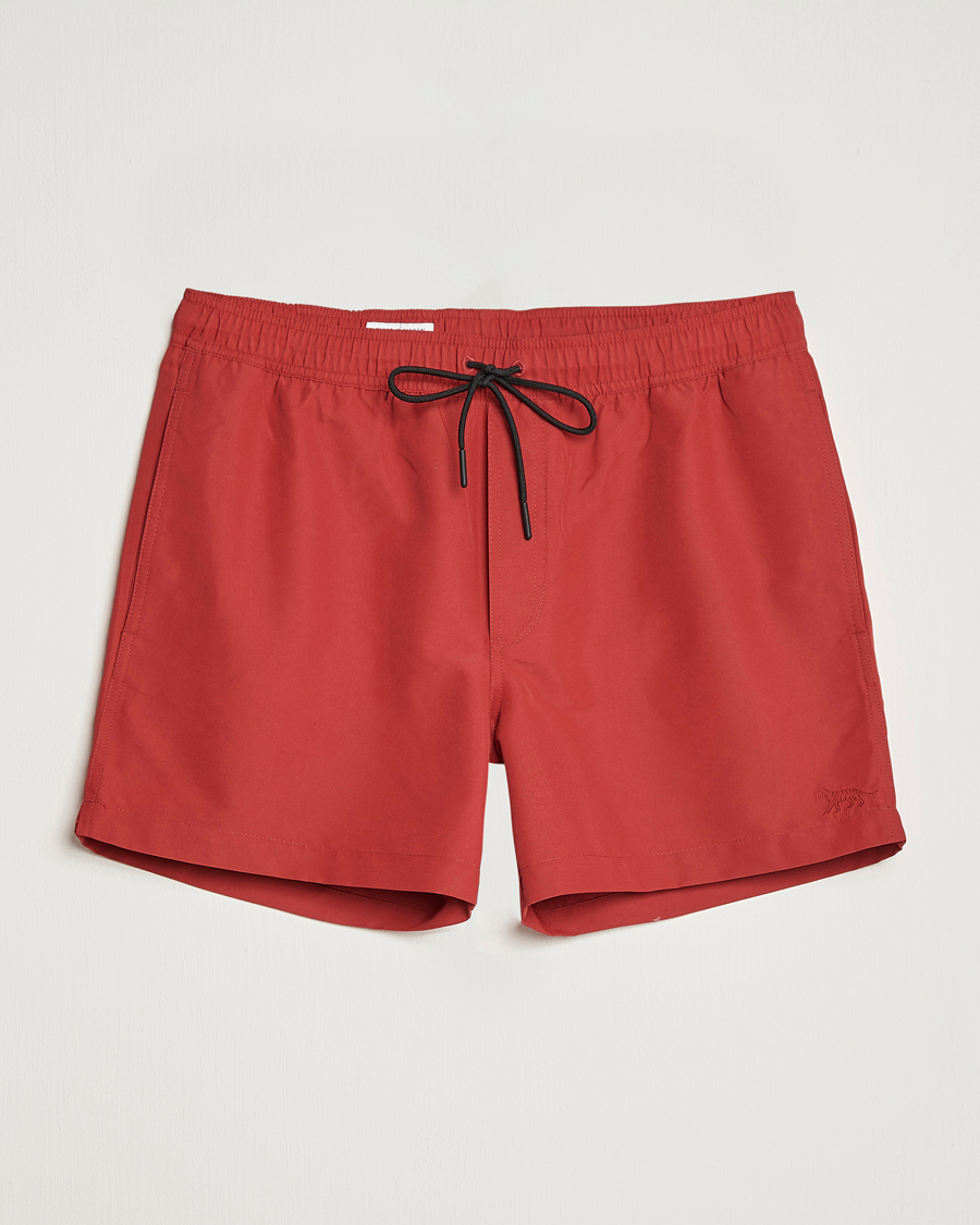 Herre | Badeshorts | Tiger of Sweden | Sjo Swim Shorts Dark Raspberry