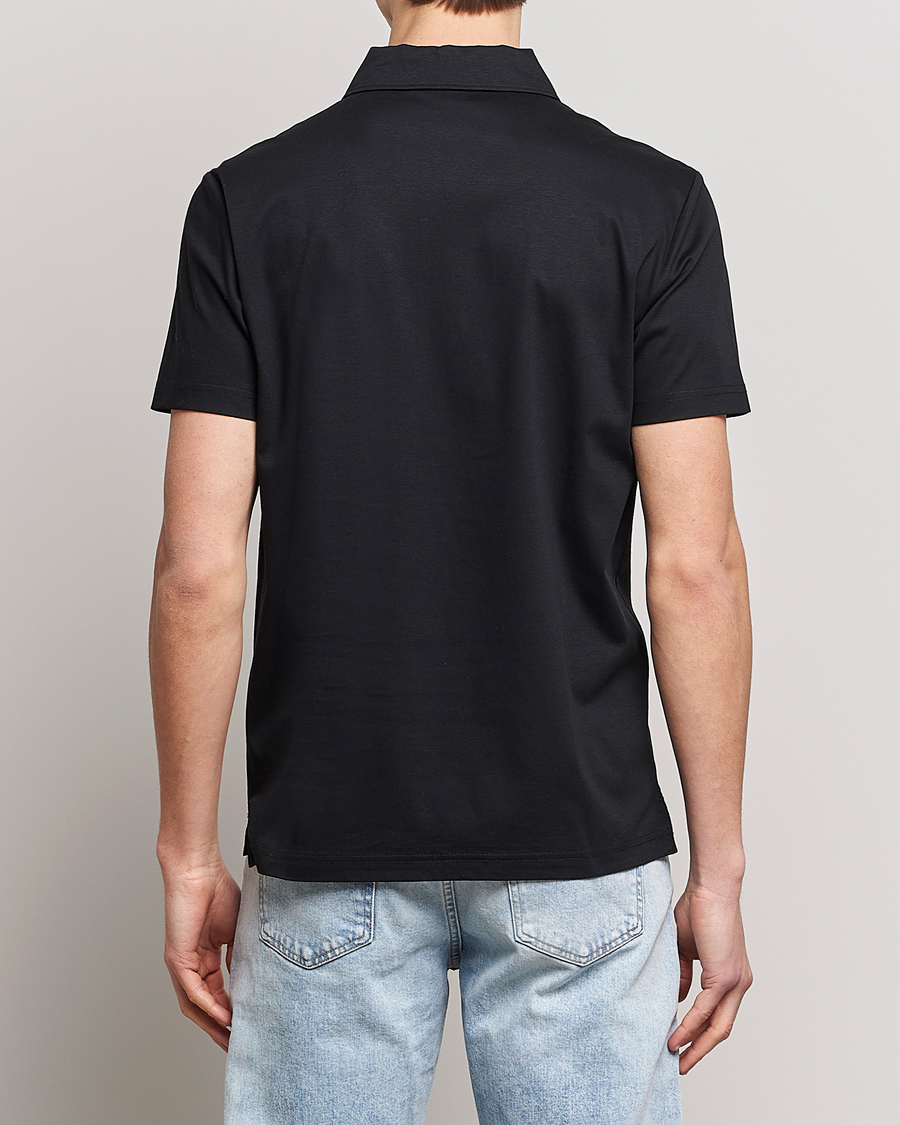 Herre | Skjorter | Tiger of Sweden | Laron Mercerized Cotton Shirt Black