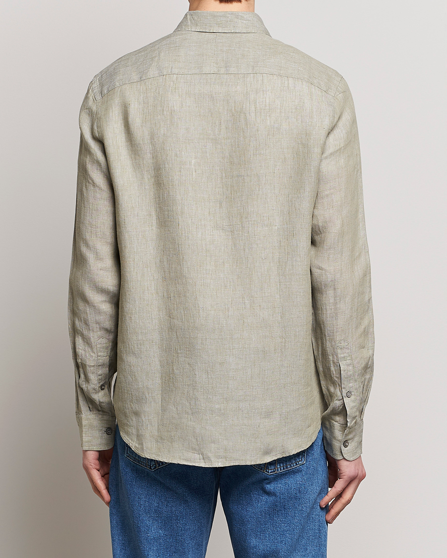 Herre | Skjorter | Tiger of Sweden | Sankt Linen Shirt Shadow
