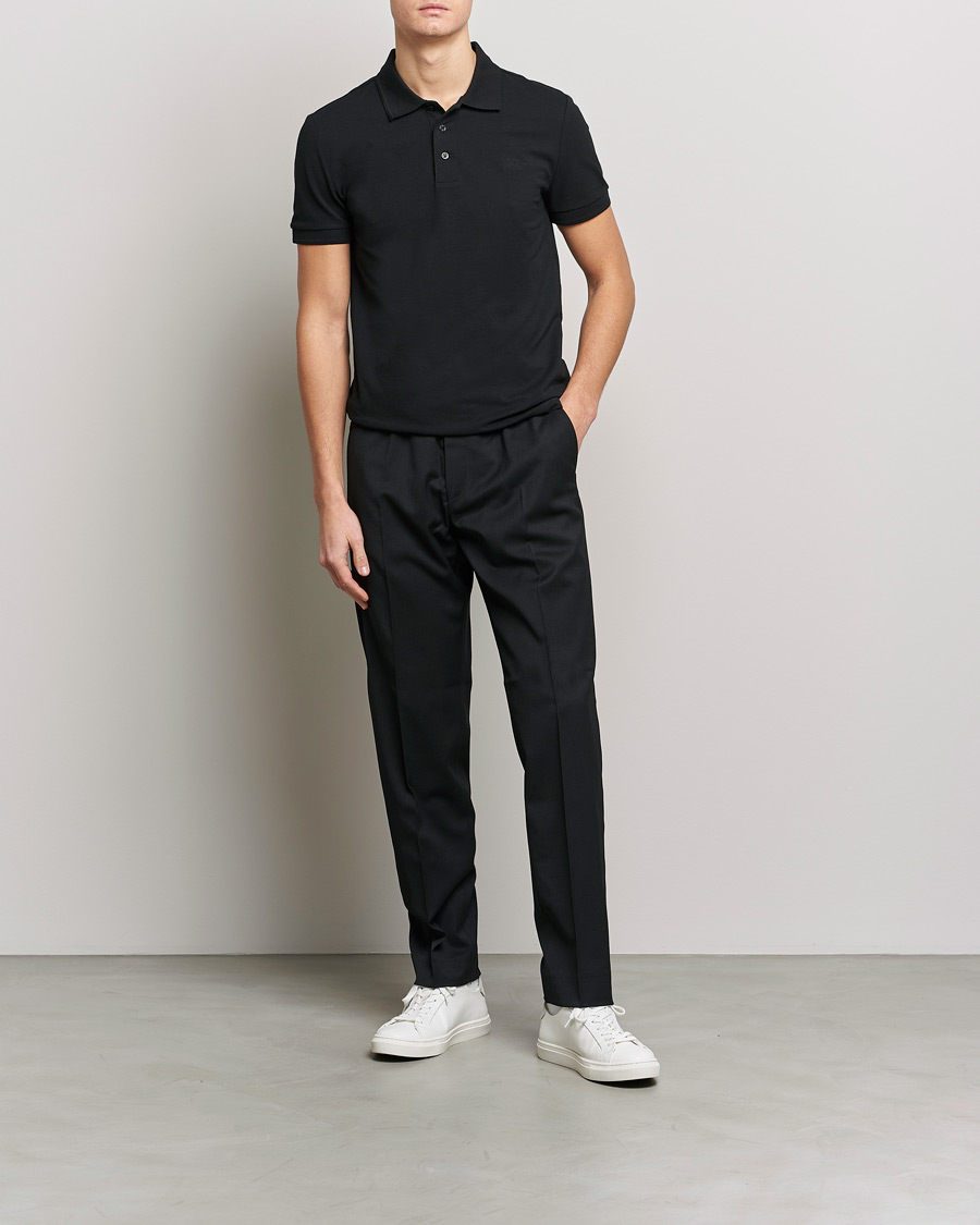 Herre | Pikéer | Tiger of Sweden | Diaros Cotton Pique Black
