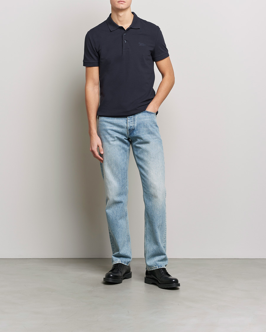 Herre | Pikéer | Tiger of Sweden | Diaros Cotton Pique Light Ink