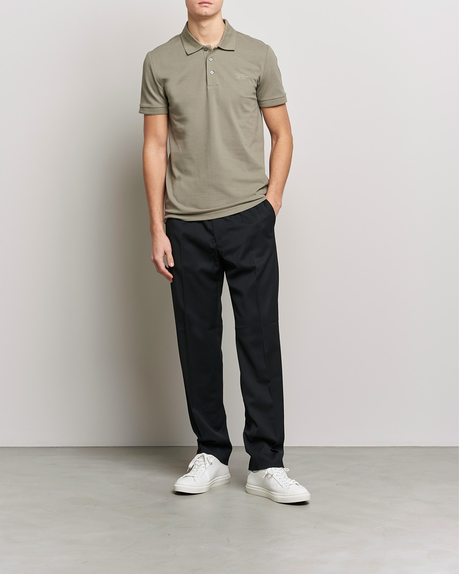 Herre | Pikéer | Tiger of Sweden | Diaros Cotton Pique Light Khaki