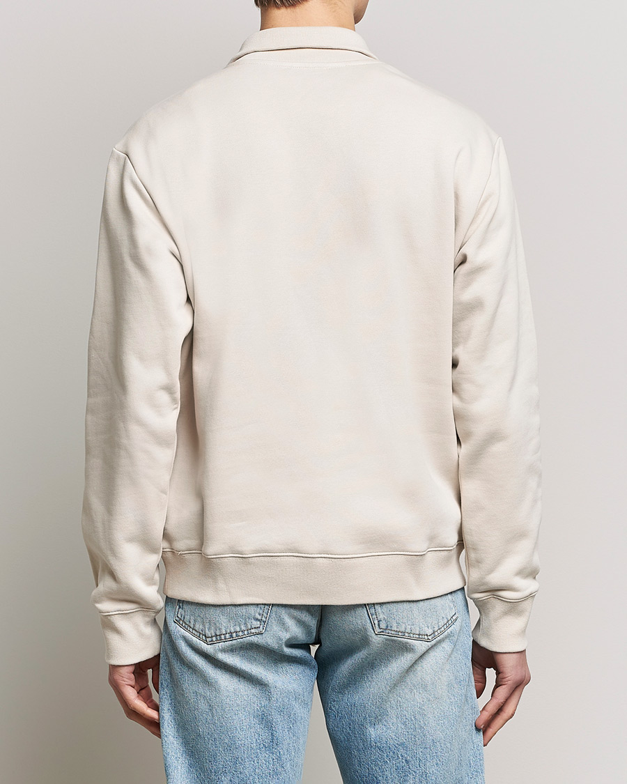 Herre | Gensere | Tiger of Sweden | Marlon Half Zip Sweater Light Ivory