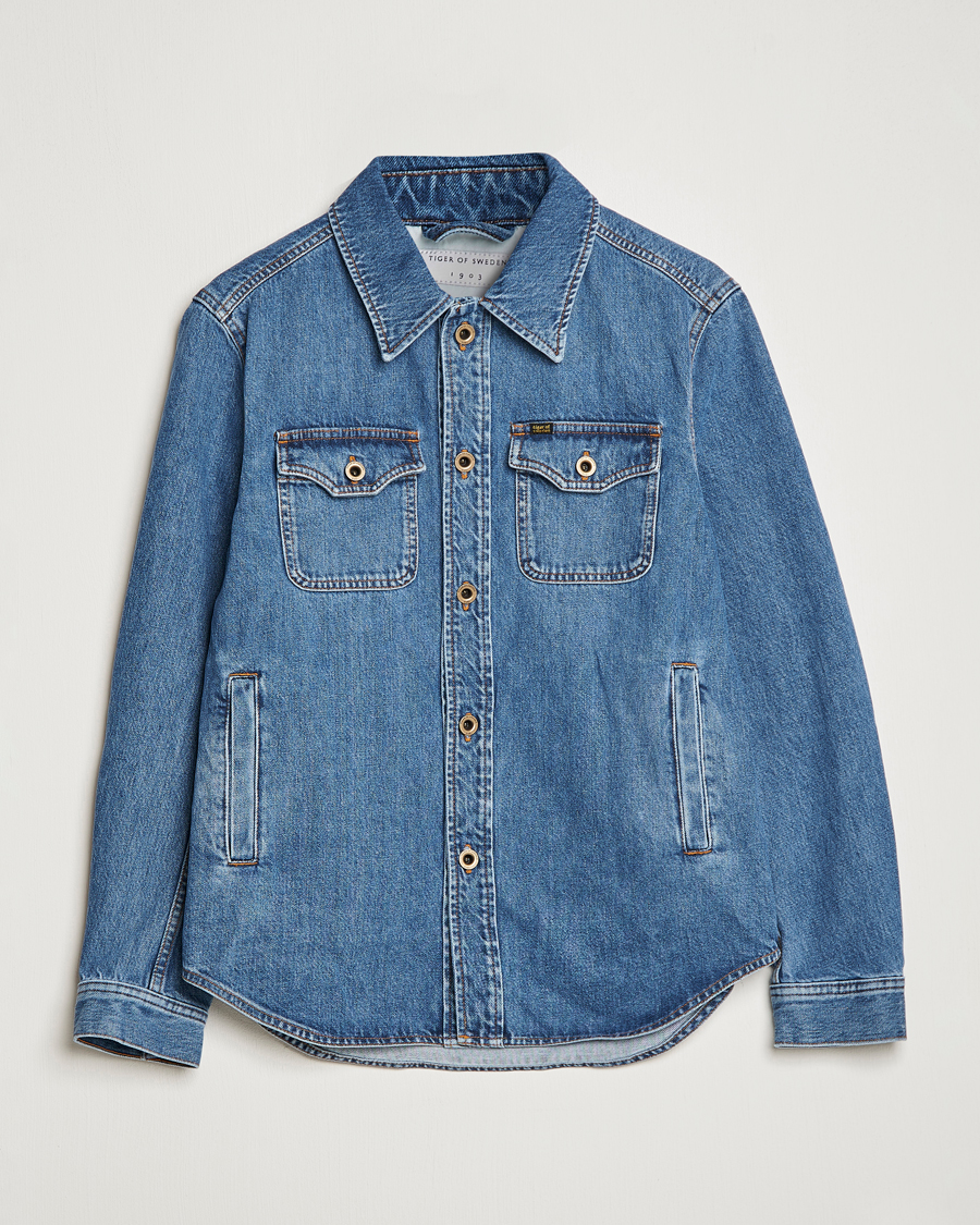 Herre | Jakker | Tiger of Sweden | Get Denim Jacket Medium Blue