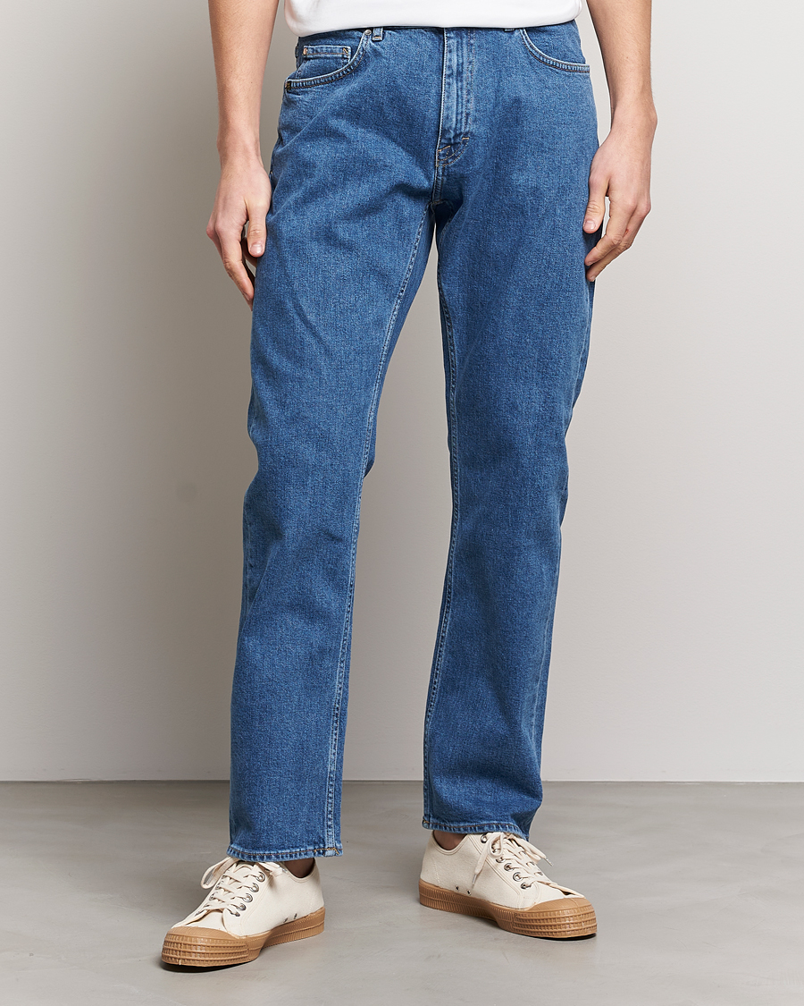 Herre | Straight leg | Tiger of Sweden | Furu Jeans Medium Blue