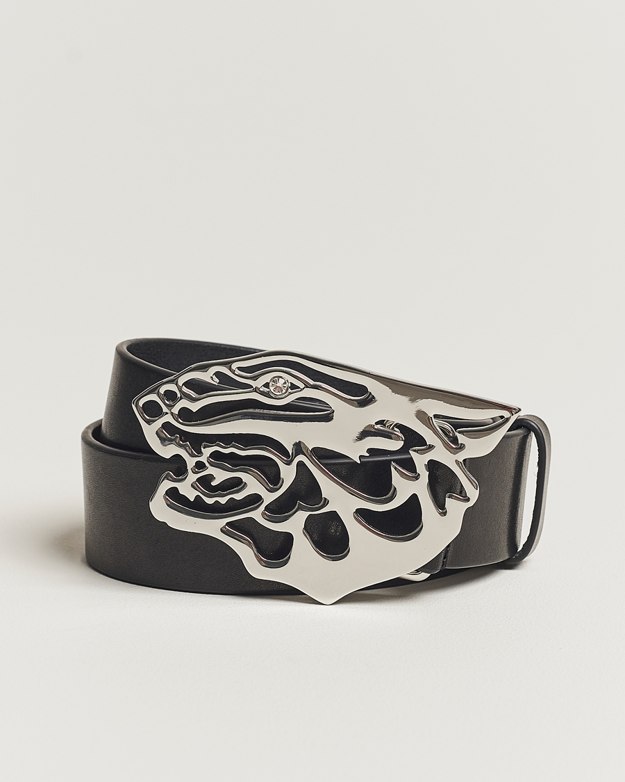 Herre | Tiger of Sweden Phoenix Cow Leather Belt Black | Tiger of Sweden | Phoenix Cow Leather Belt Black