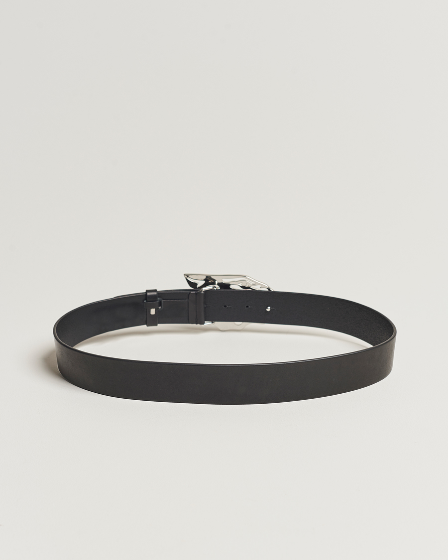Herre | Tiger of Sweden Phoenix Cow Leather Belt Black | Tiger of Sweden | Phoenix Cow Leather Belt Black