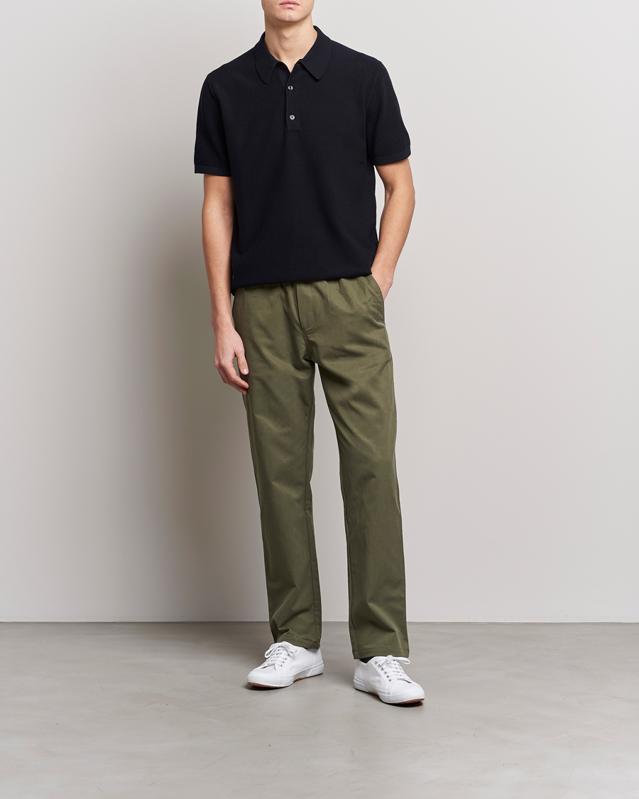 Herre | Gensere | Tiger of Sweden | Jenkim Knitted Pique Dark Ink