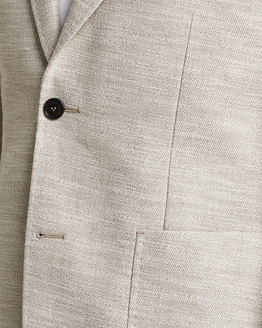 Herre | Dressjakker | Tiger of Sweden | Jeffery Hampa Cotton Jacket Light Ivory