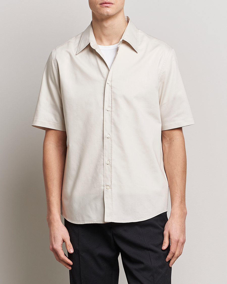 Herre |  | Tiger of Sweden | Enree Lyocell Shirt Light Ivory