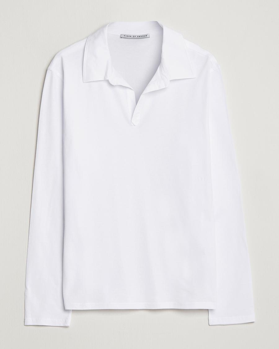 Herre | T-Shirts | Tiger of Sweden | Truane Organic Cotton T-Shirt Pure White