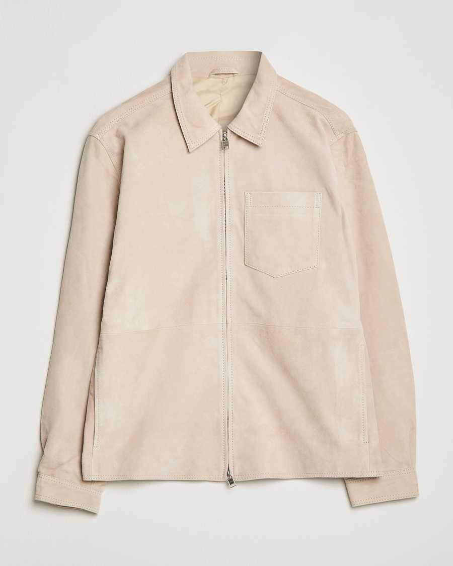 Herre | Jakker | Tiger of Sweden | Lawson Suede Jacket Light Iory