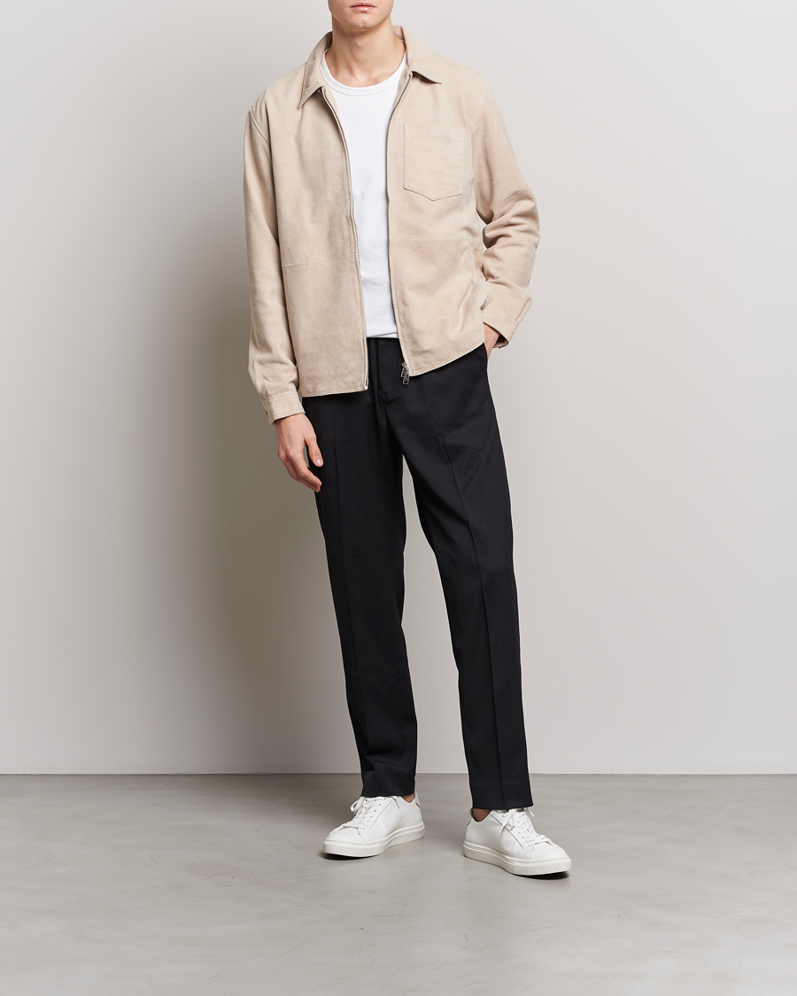 Herre | Jakker | Tiger of Sweden | Lawson Suede Jacket Light Iory