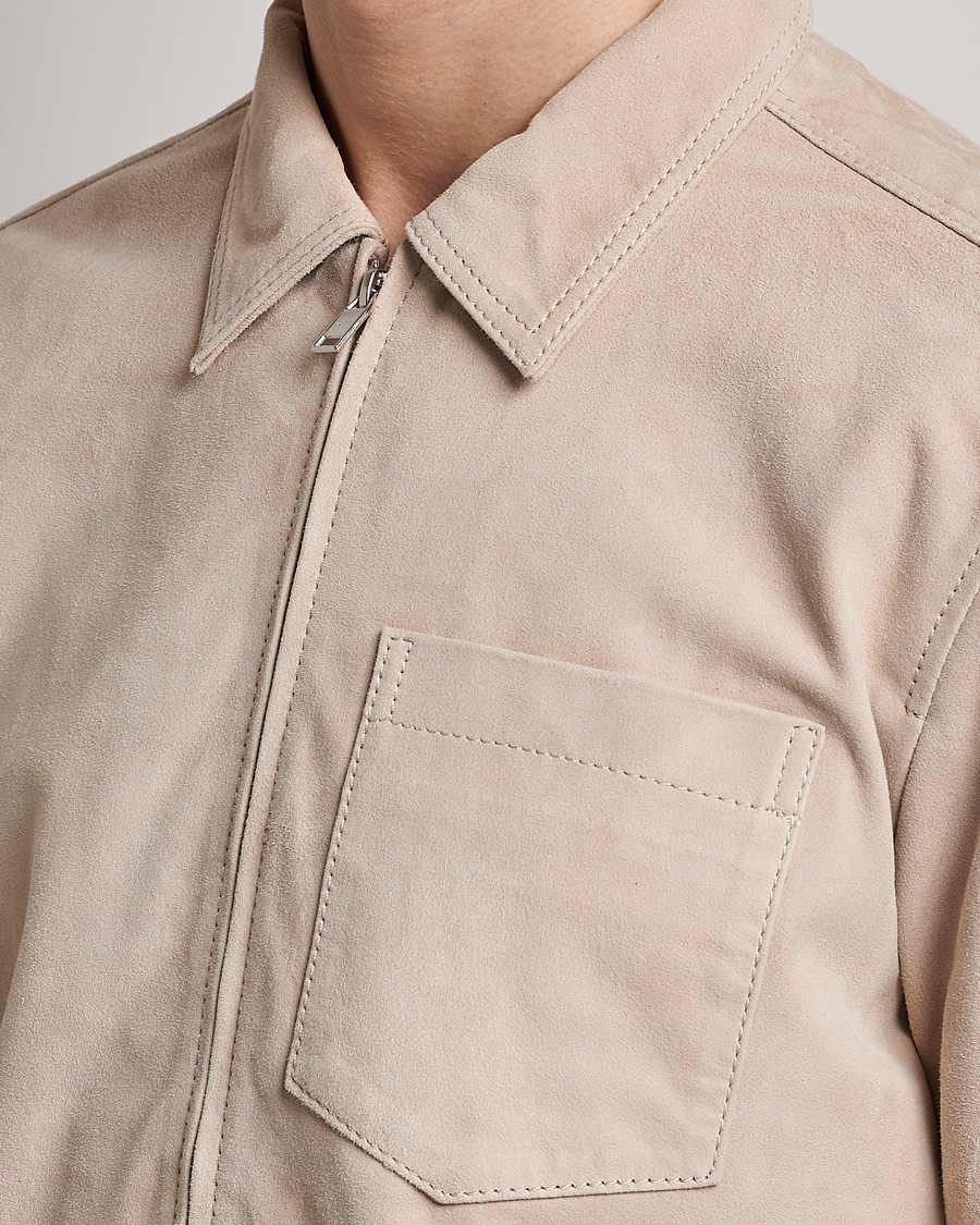 Herre | Jakker | Tiger of Sweden | Lawson Suede Jacket Light Iory