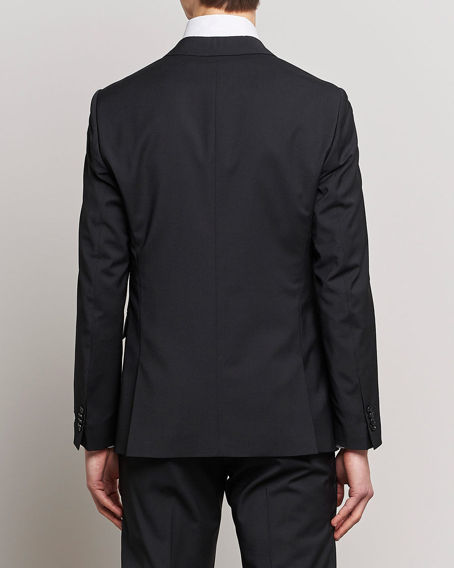 Herre | Dressjakker | Tiger of Sweden | Jerretts Wool Travel Suit Blazer Black