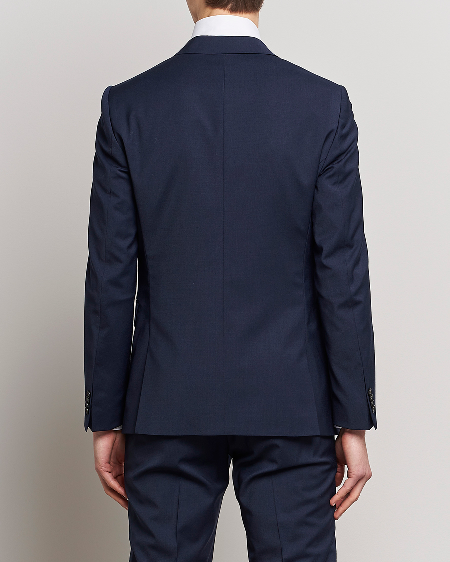 Herre | Dressjakker | Tiger of Sweden | Jerretts Wool Travel Suit Blazer Royal Blue