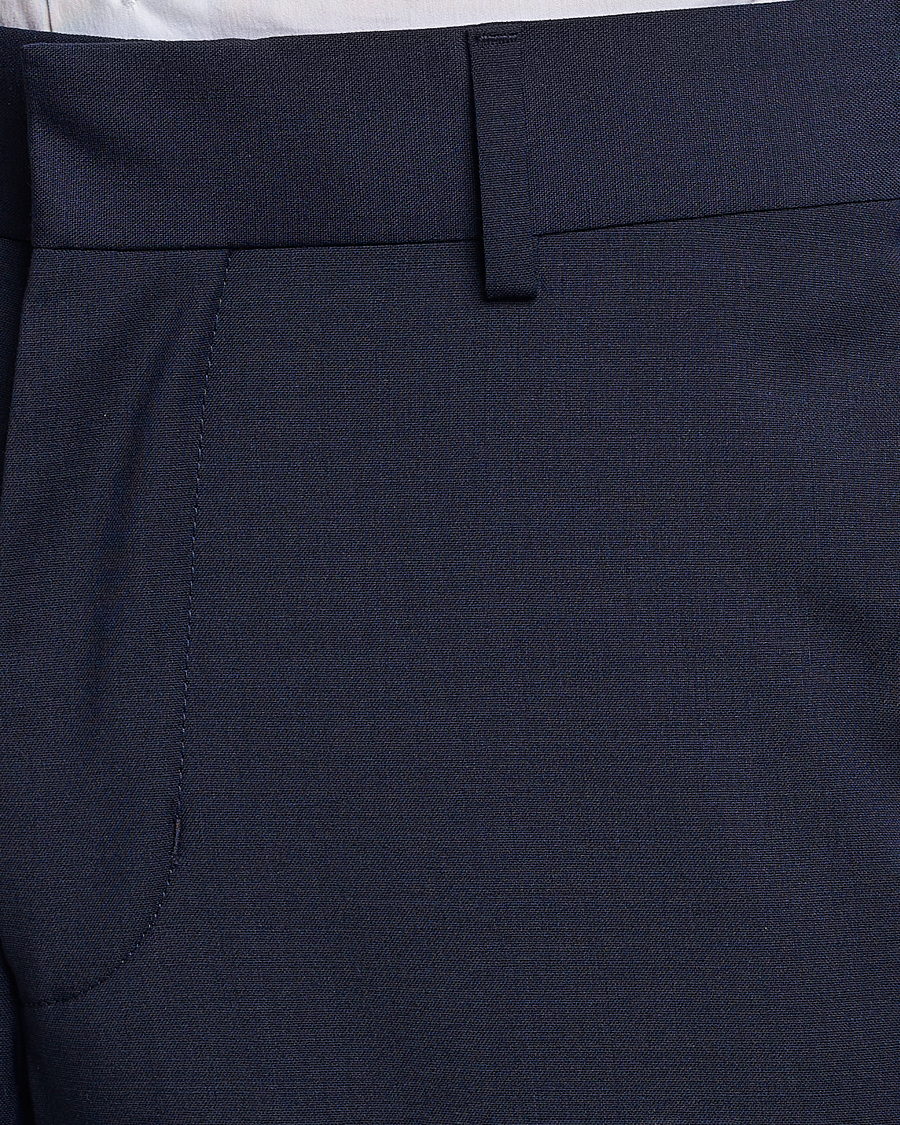 Herre | Bukser | Tiger of Sweden | Tenuta Wool Travel Suit Trousers Royal Blue