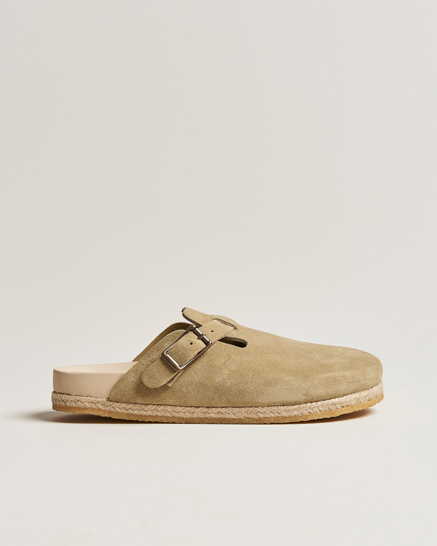Herre | Yuketen Sal 1 Crepe Sole Sandals Desert Suede | Yuketen | Sal 1 Crepe Sole Sandals Desert Suede