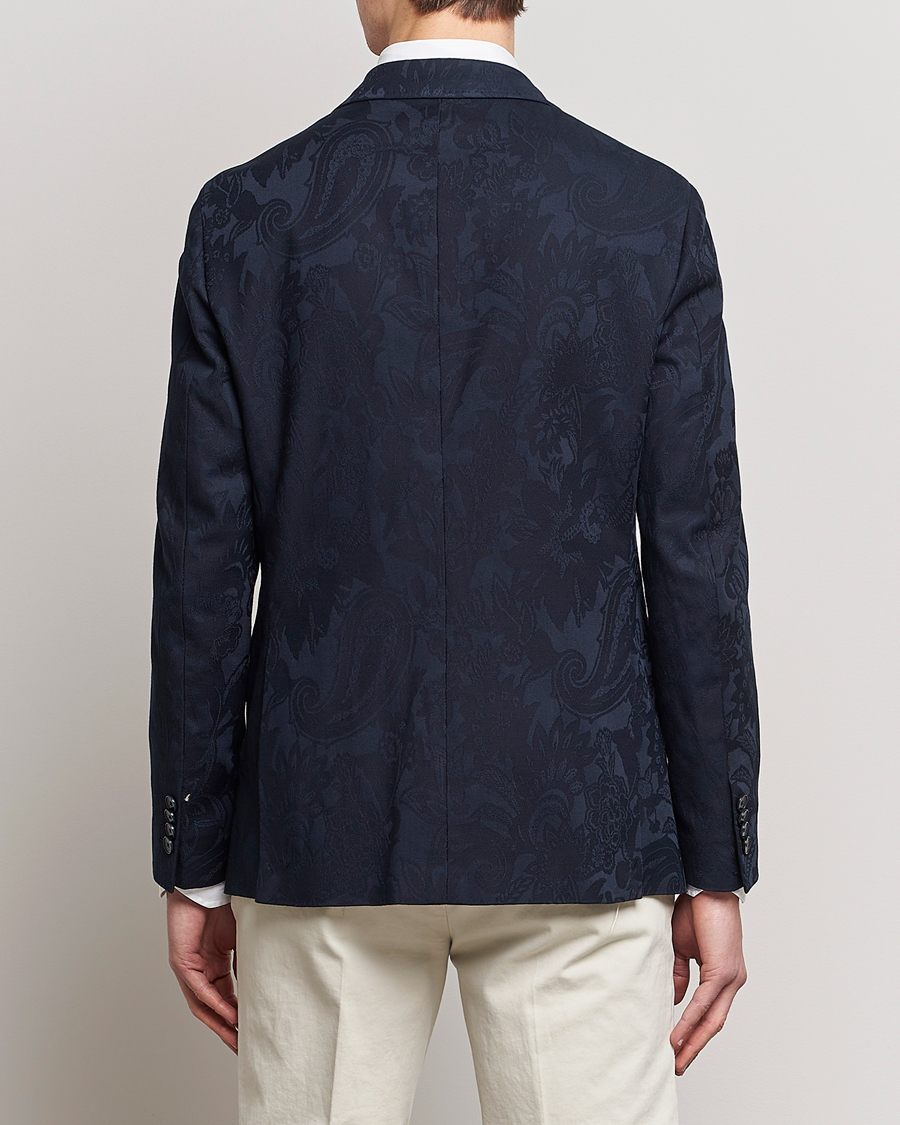 Herre | Dressjakker | Etro | Jacquard Blazer Navy