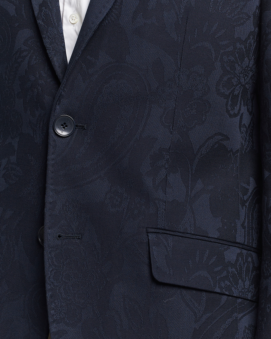 Herre | Dressjakker | Etro | Jacquard Blazer Navy