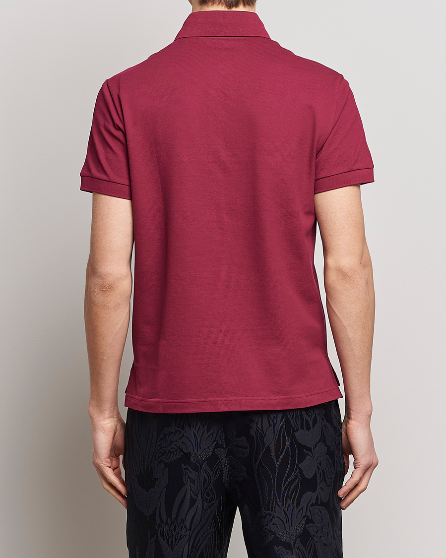 Herre | Pikéer | Etro | Short Sleeve Contrast Paisley Polo Rosa