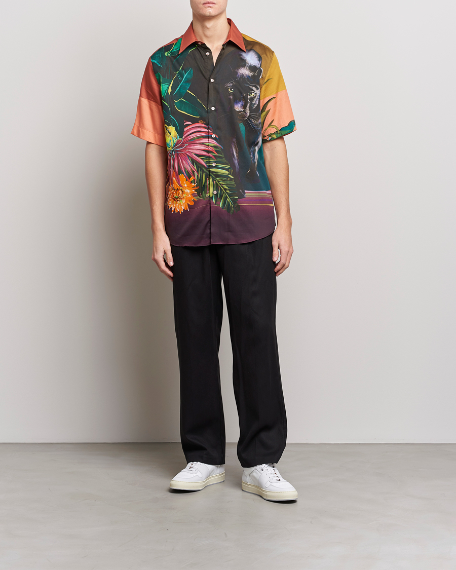 Herre | Skjorter | Etro | Printed Camp Collar Shirt Multicolor