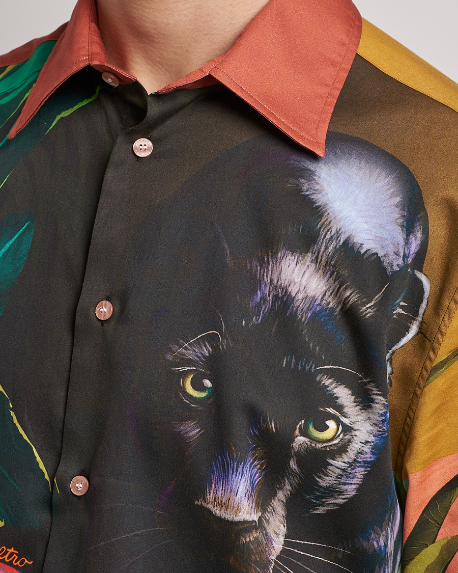 Herre | Skjorter | Etro | Printed Camp Collar Shirt Multicolor