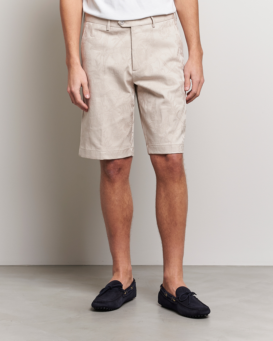 Herre |  | Etro | Jacquard Weave Shorts Beige