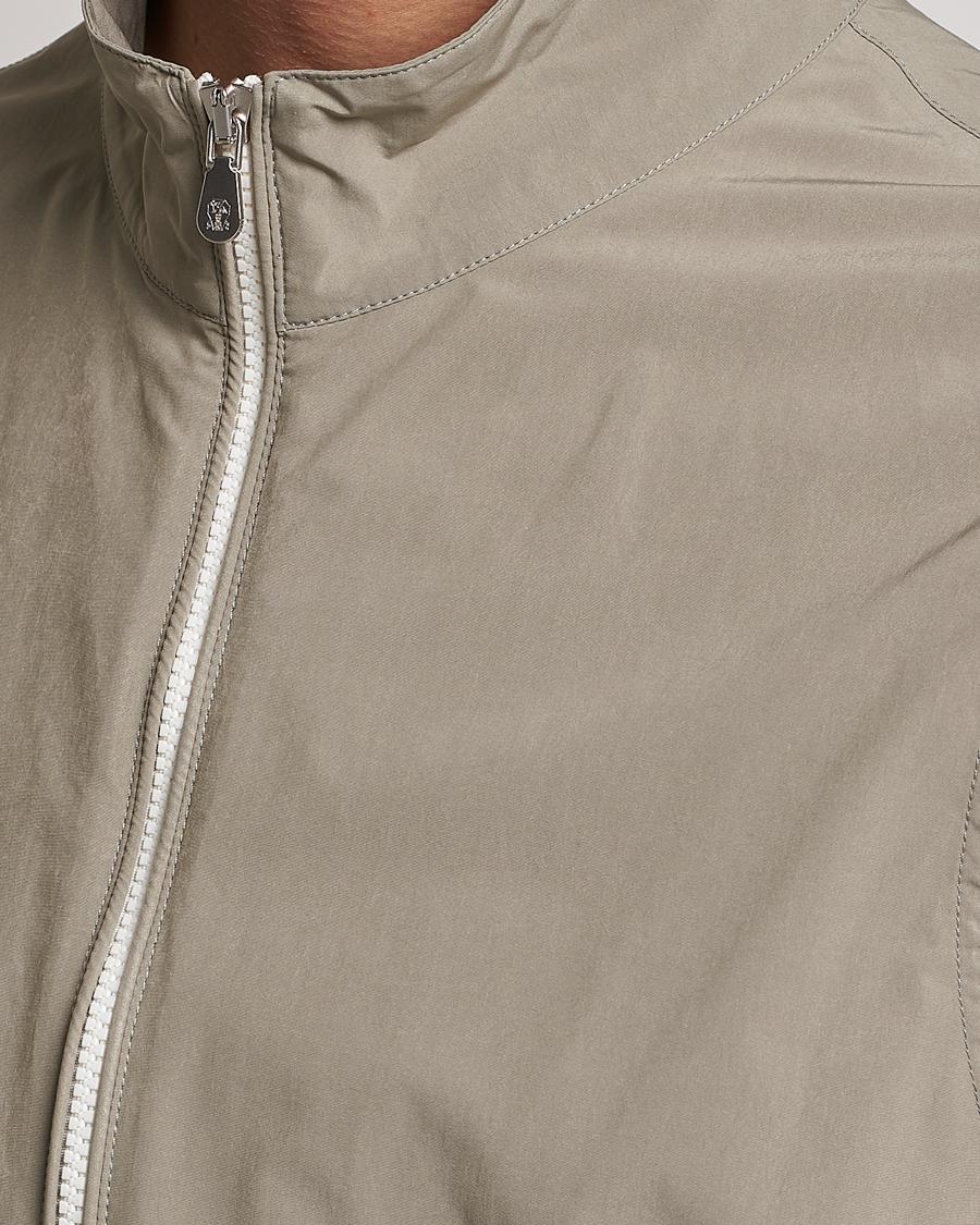 Herre | Vester | Brunello Cucinelli | Lightweight Nylon Gilet Olive