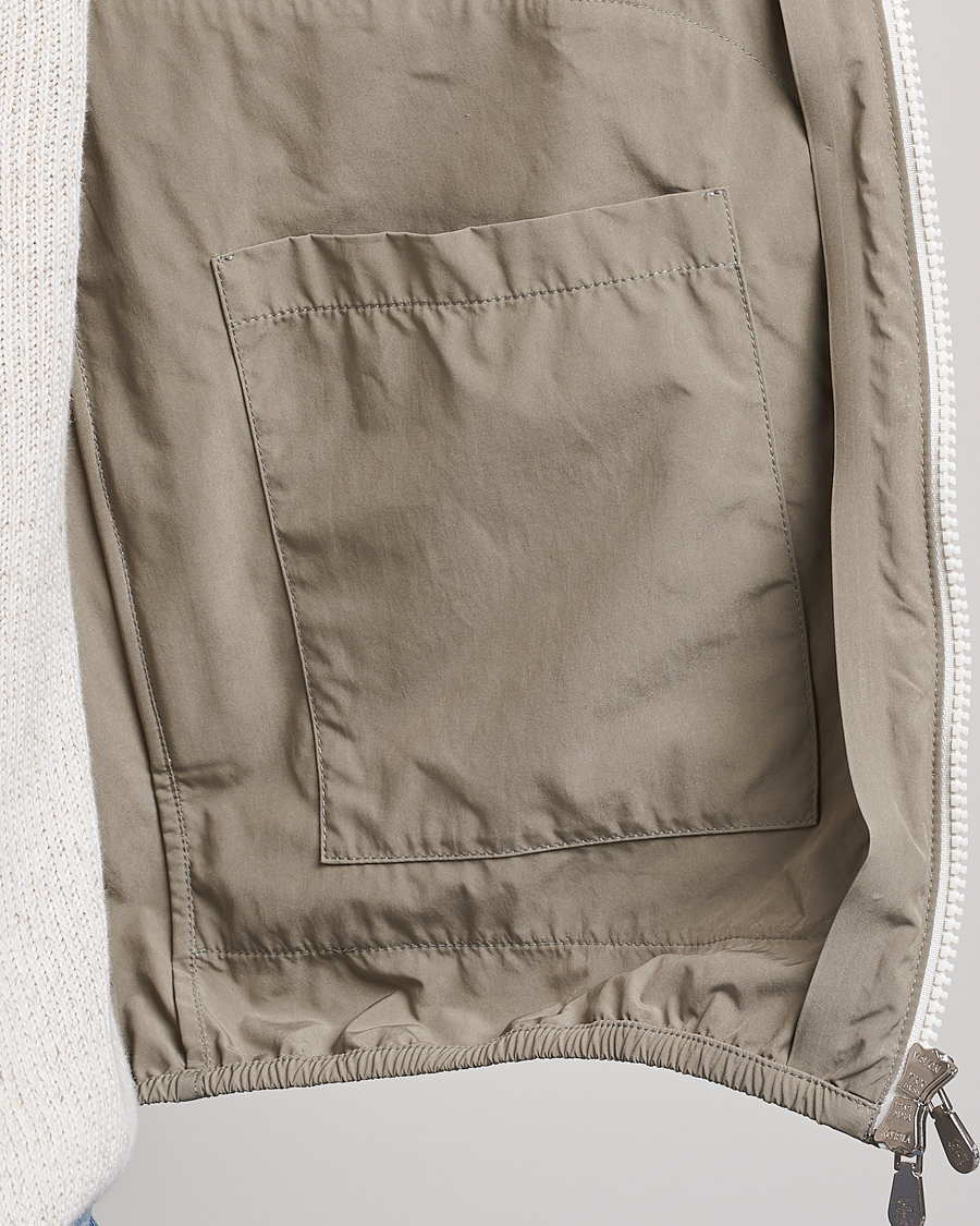 Herre | Vester | Brunello Cucinelli | Lightweight Nylon Gilet Olive