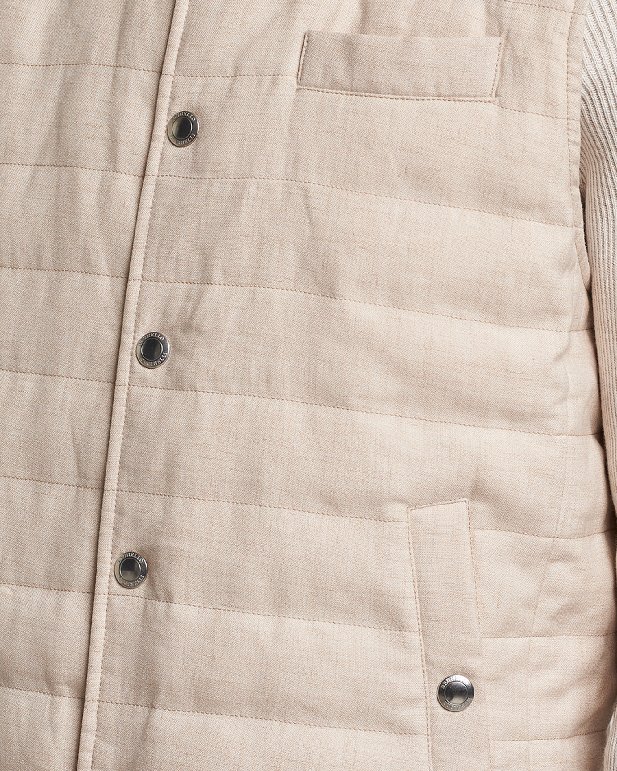 Herre | Vester | Brunello Cucinelli | Cotton/Linen Gilet Light Beige