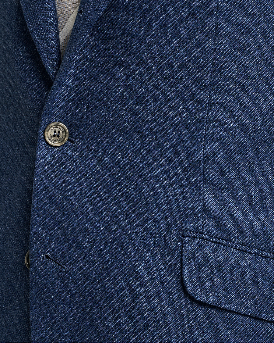 Herre | Dresser | Brunello Cucinelli | Linen/Silk Suit Royal Blue
