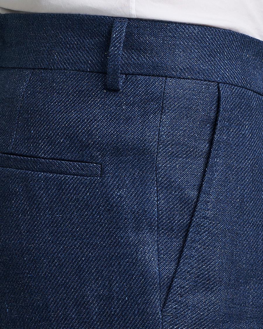Herre | Dresser | Brunello Cucinelli | Linen/Silk Suit Royal Blue
