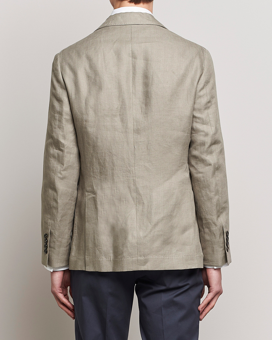 Herre | Dressjakker | Brunello Cucinelli | Linen Blazer Olive