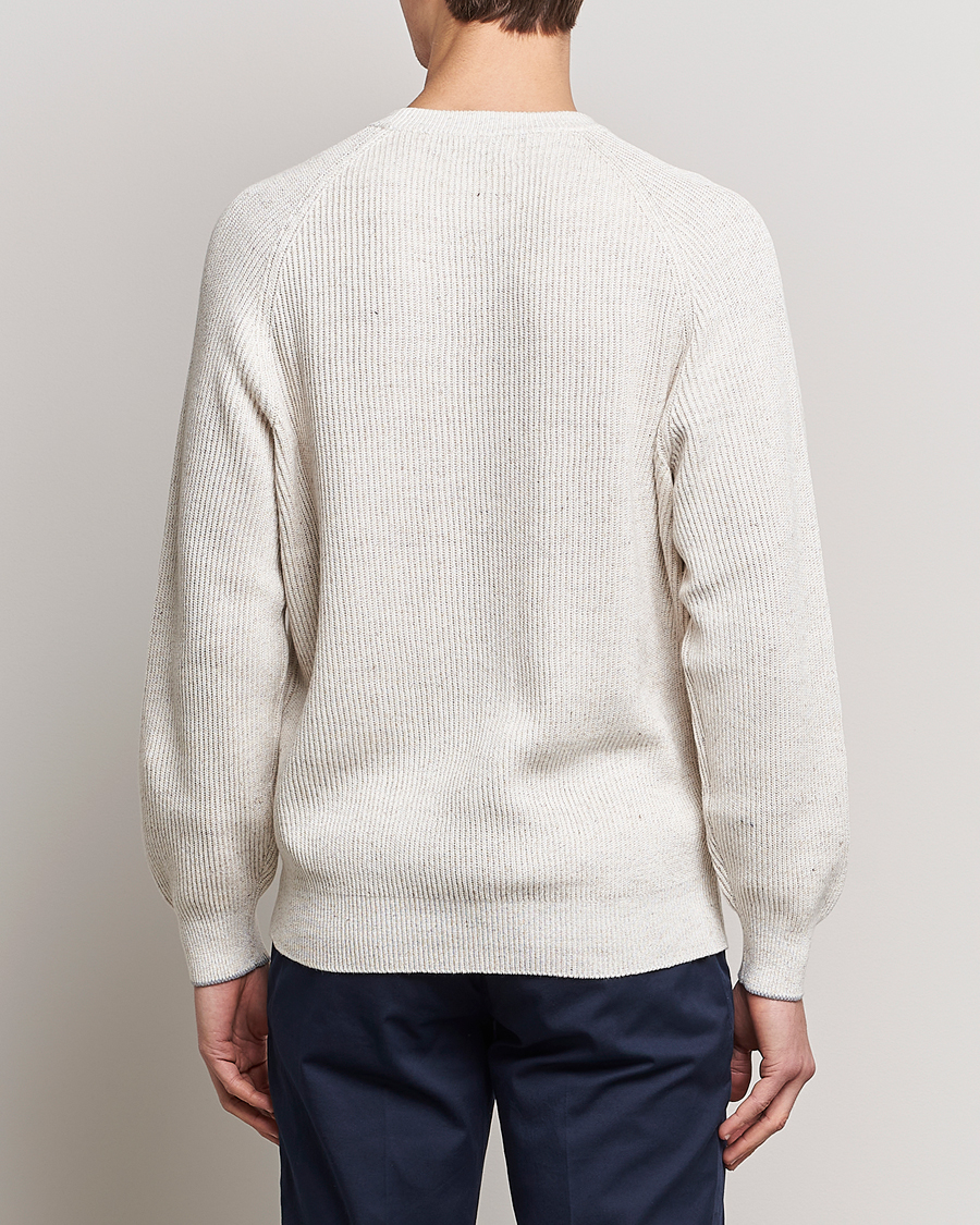 Herre | Gensere | Brunello Cucinelli | Chine Rib Sweater Light Beige