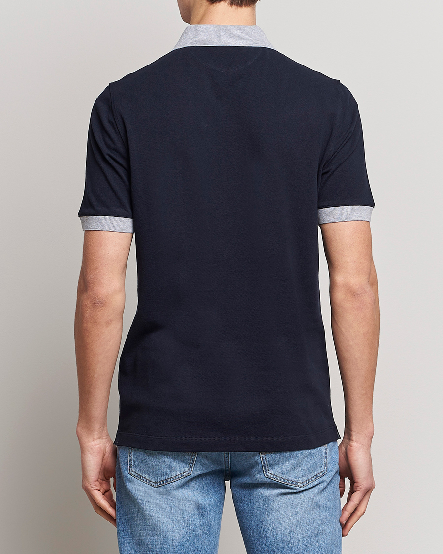 Herre | Pikéer | Brunello Cucinelli | Short Sleeve Polo Piquet Navy
