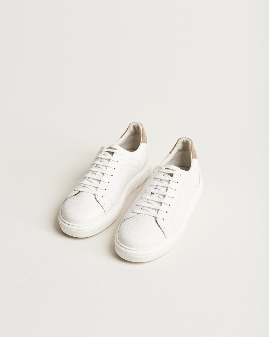 Herre | Sko | Brunello Cucinelli | Classic Sneaker White Calf