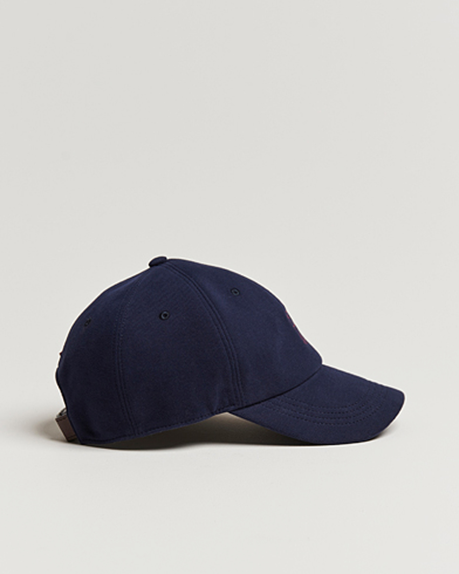 Herre | Brunello Cucinelli Peach Baseball Cap Navy | Brunello Cucinelli | Peach Baseball Cap Navy