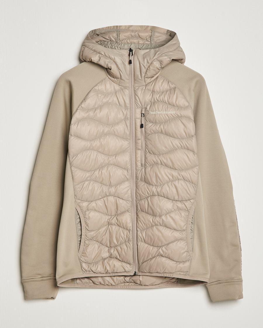 Herre | Jakker | Peak Performance | Helium Hooded Hybrid Avid Beige