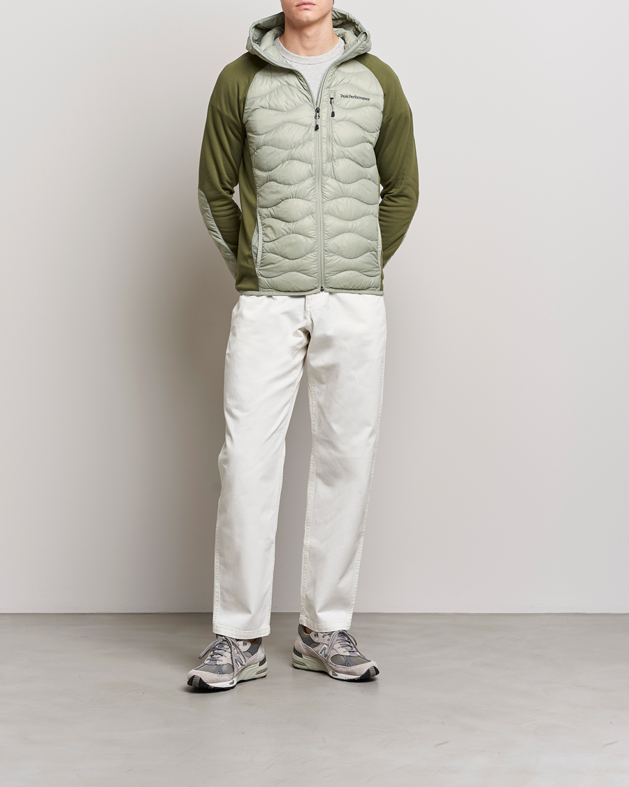 Herre | Jakker | Peak Performance | Helium Hooded Hybrid Limit Green