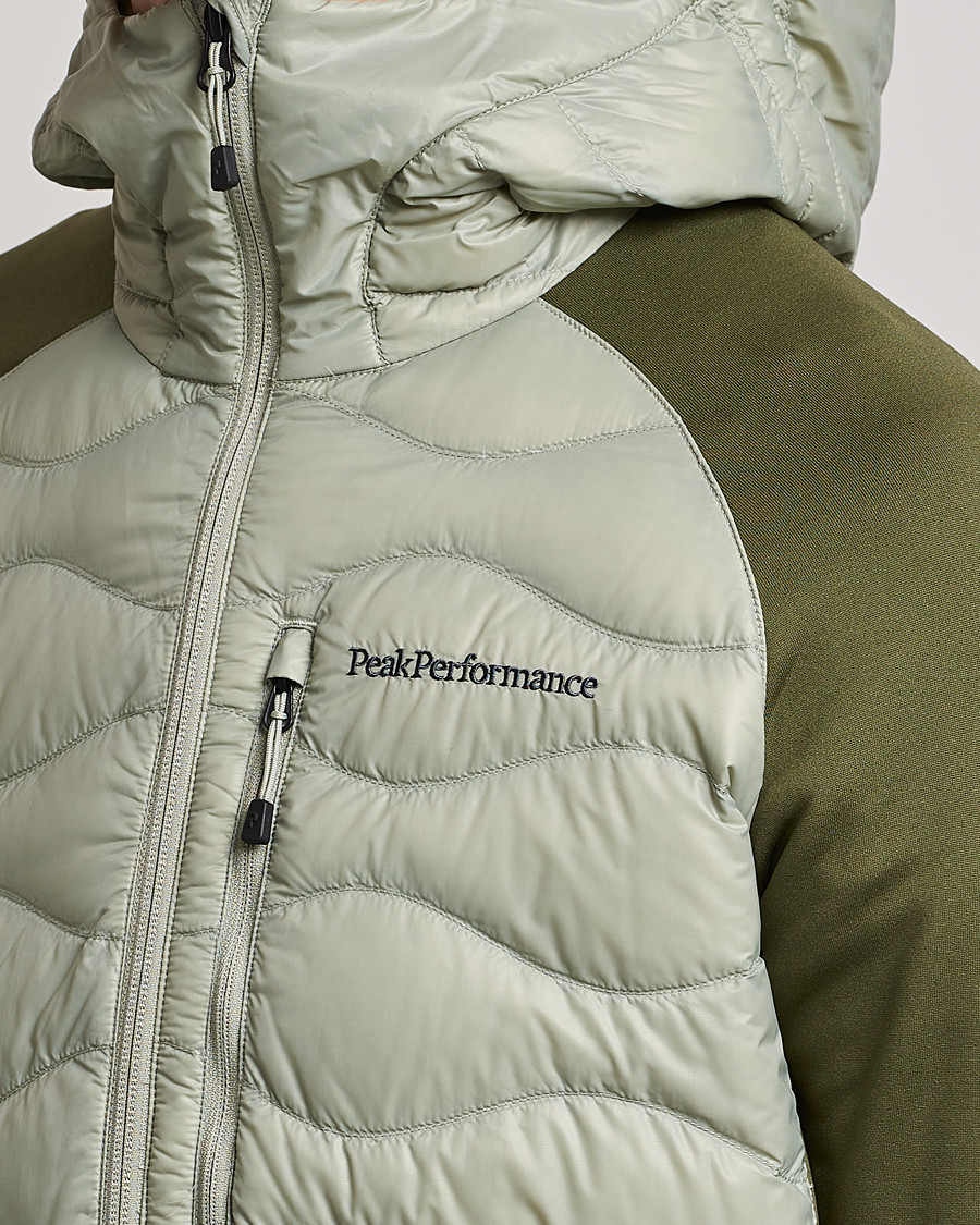 Herre | Jakker | Peak Performance | Helium Hooded Hybrid Limit Green