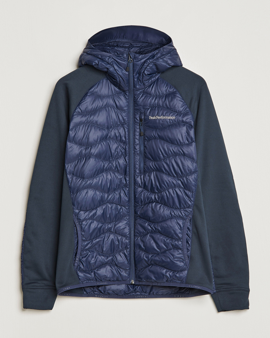 Herre | Jakker | Peak Performance | Helium Hooded Hybrid Blue Shadow