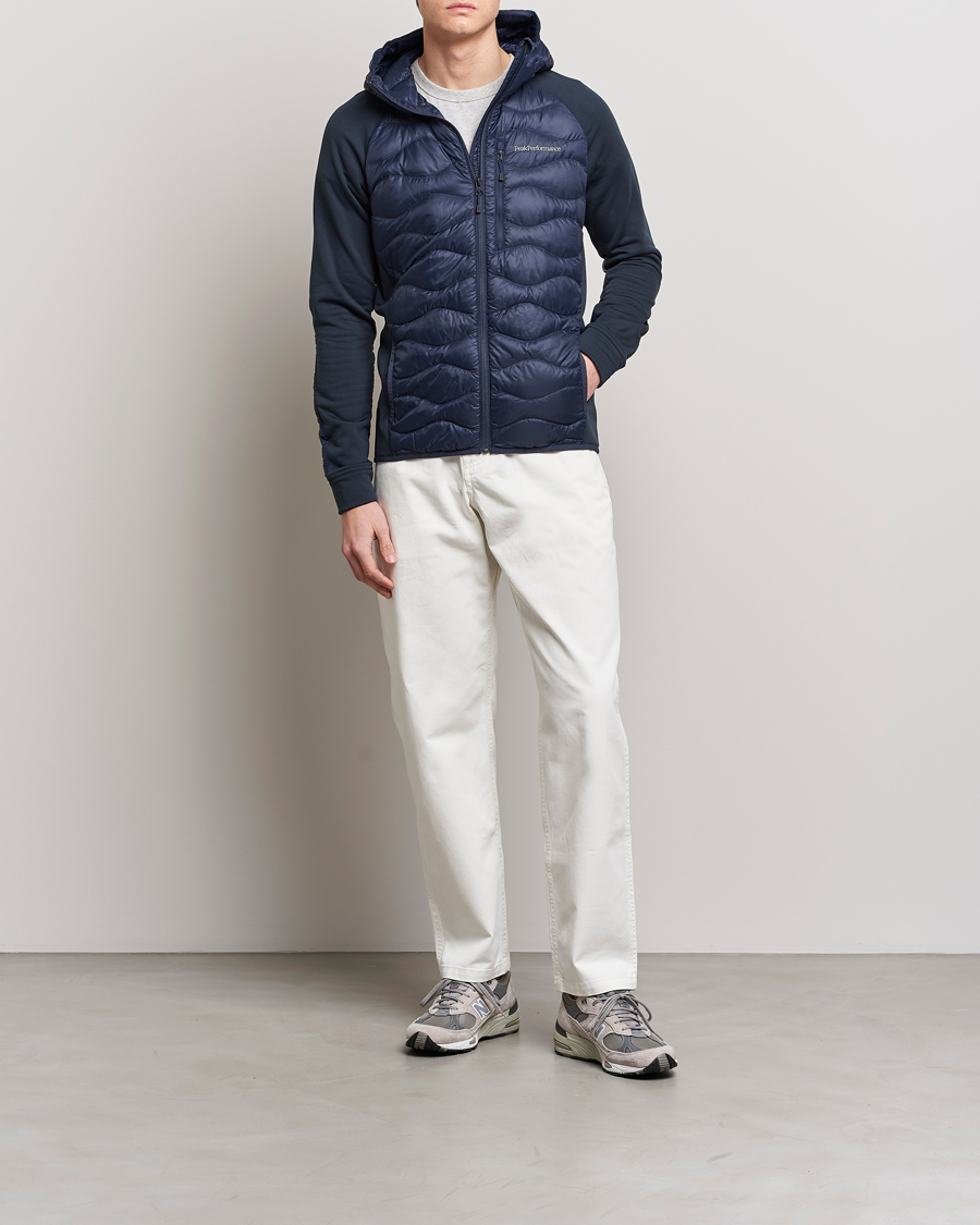 Herre | Jakker | Peak Performance | Helium Hooded Hybrid Blue Shadow