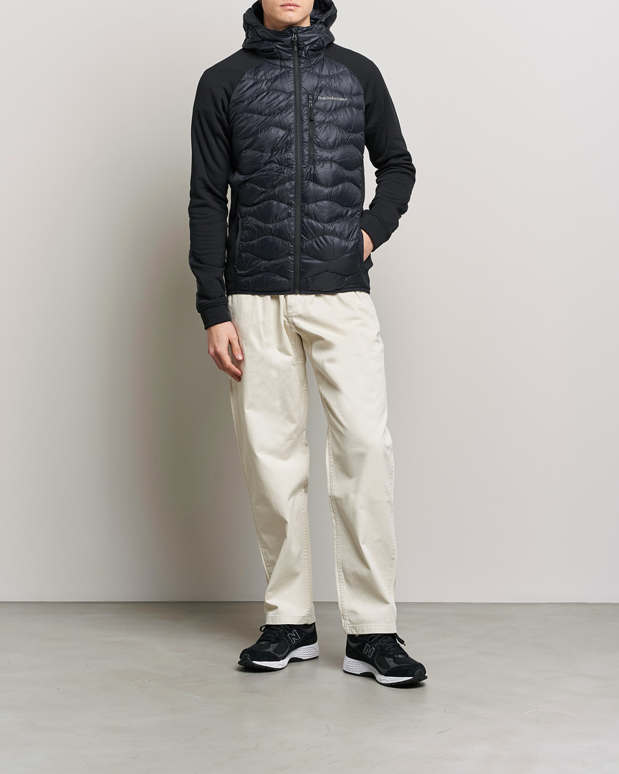 Herre | Jakker | Peak Performance | Helium Hooded Hybrid Black
