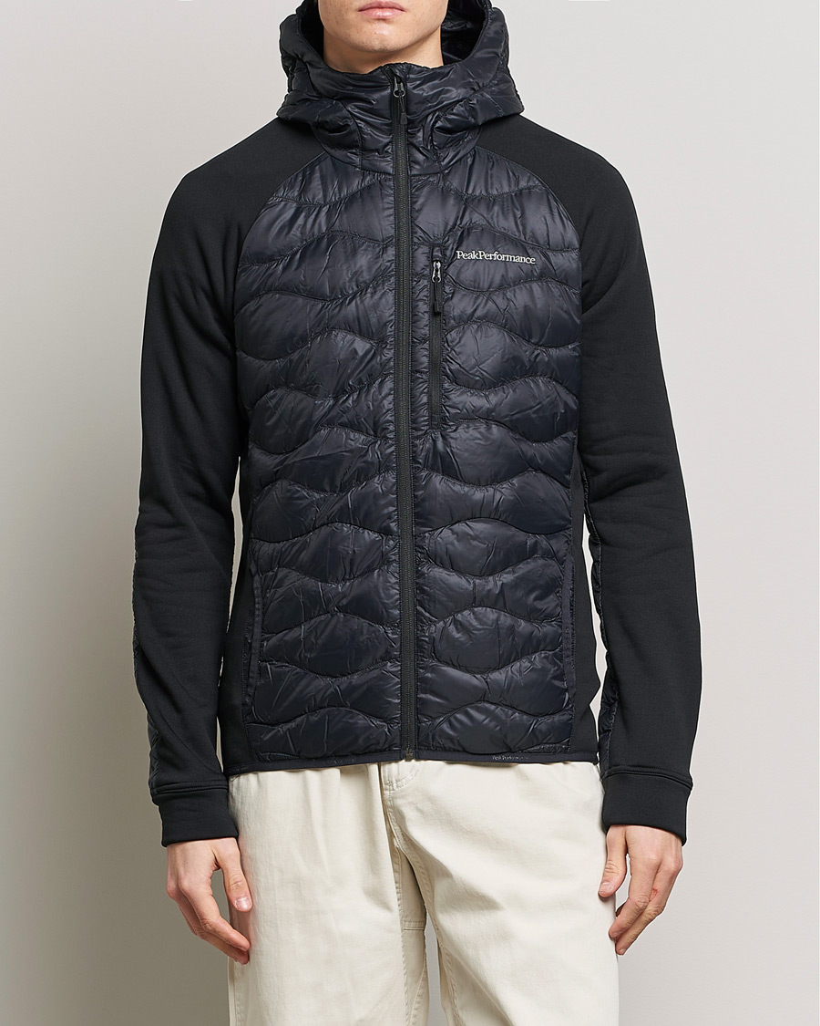 Herre | Jakker | Peak Performance | Helium Hooded Hybrid Black