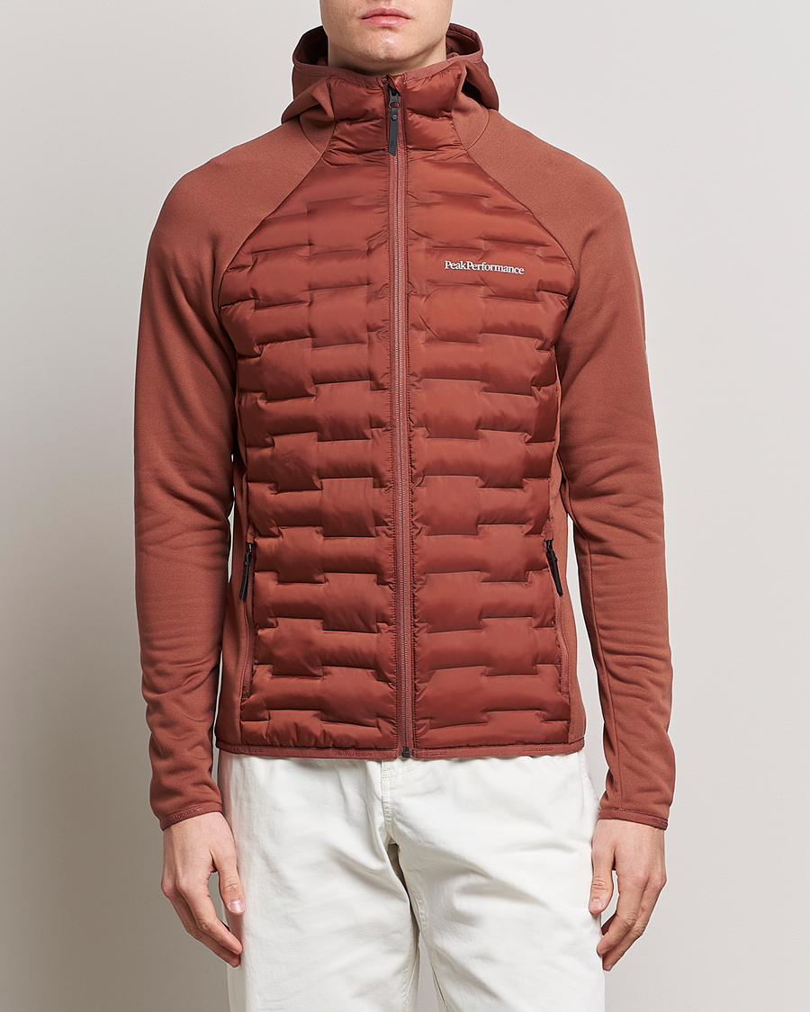 Herre | Jakker | Peak Performance | Argon Hybrid Light Hood Jacket Classic Clay