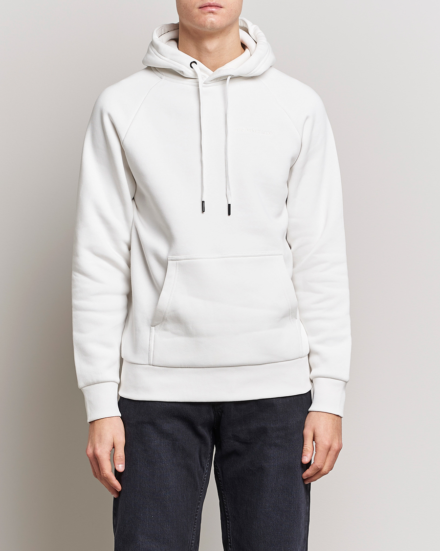 Herre | Klær | Peak Performance | Original Logo Hoodie Off White