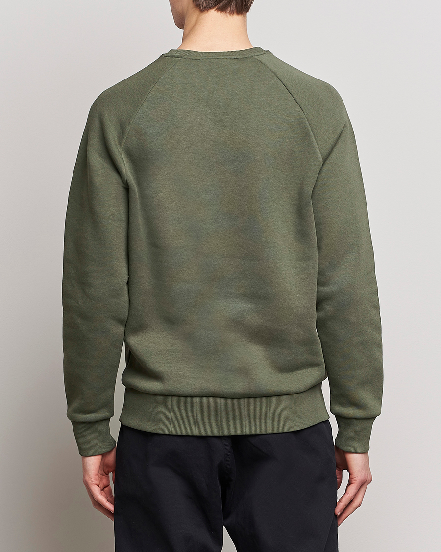 Herre | Gensere | Peak Performance | Original Small Logo Crew Neck Sweatshirt Pine Needle