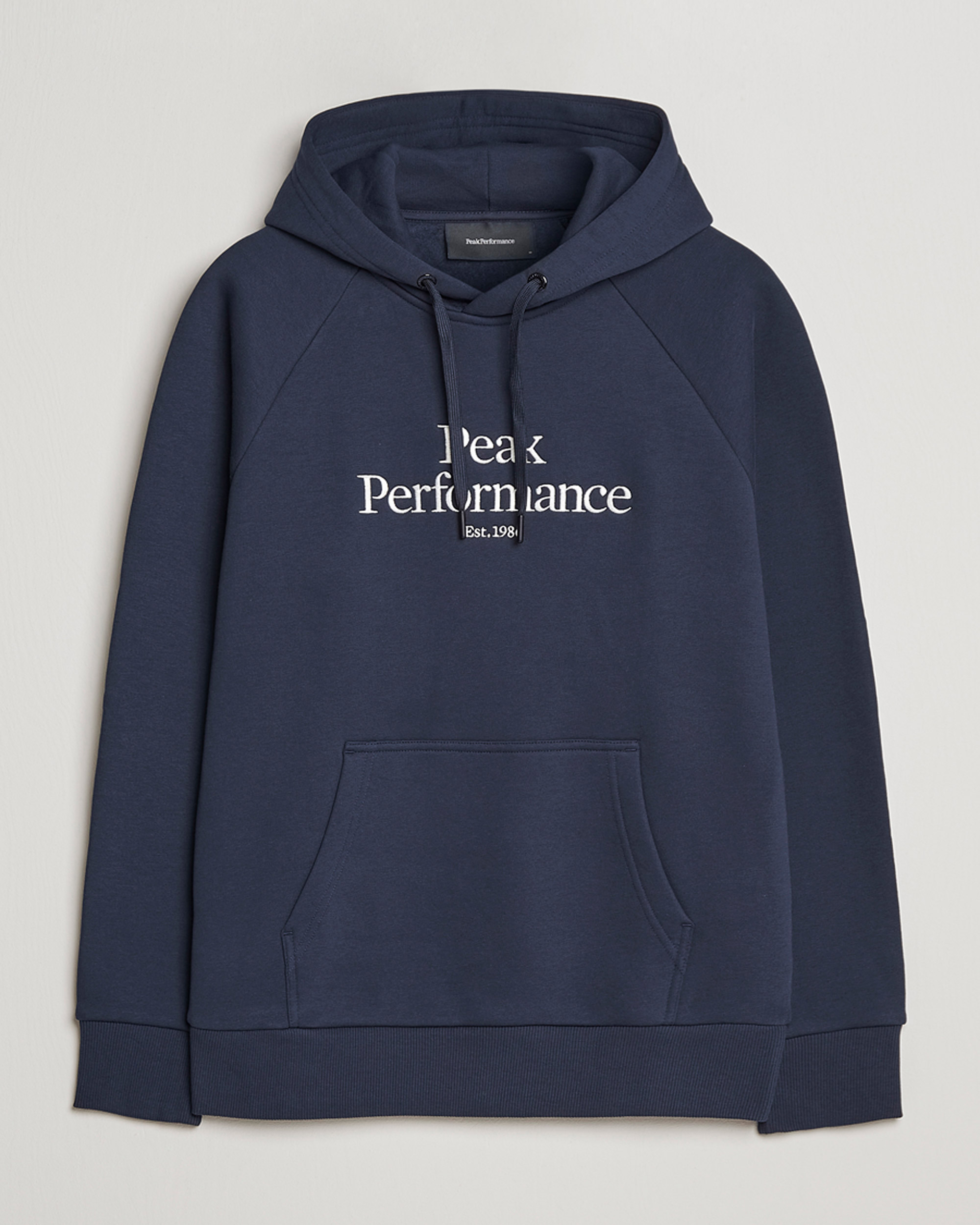 Herre | Gensere | Peak Performance | Original Logo Hoodie Blue Shadow