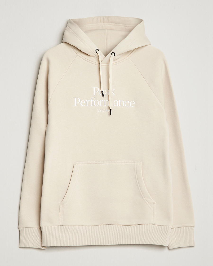 Herre | Gensere | Peak Performance | Original Logo Hoodie Sand Fog